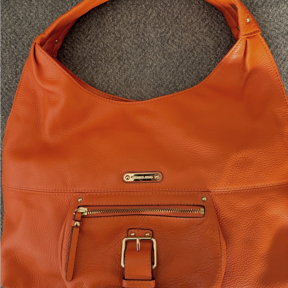 Michael Kors Fulton Leather Hobo Bag